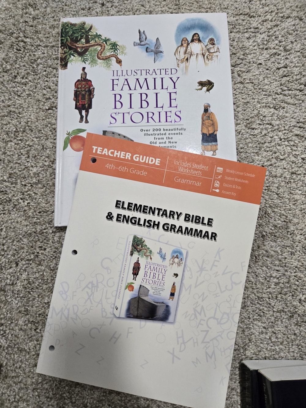Elementary Bible &English Grammar Set, 4th-6th Grade